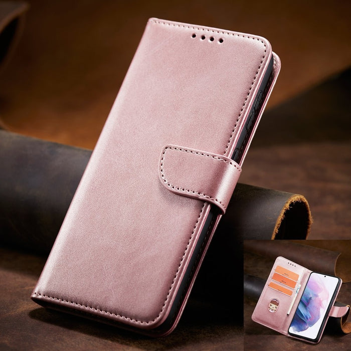 Калъф Magnet Case elegant за Samsung Galaxy S21 FE розов