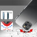 Калъф Kingxbar Aurora за iPhone 12 Pro Max черен сребрист