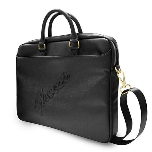 Guess Bag GUCB15PUSASBK 16 ’black / black Saffiano Script