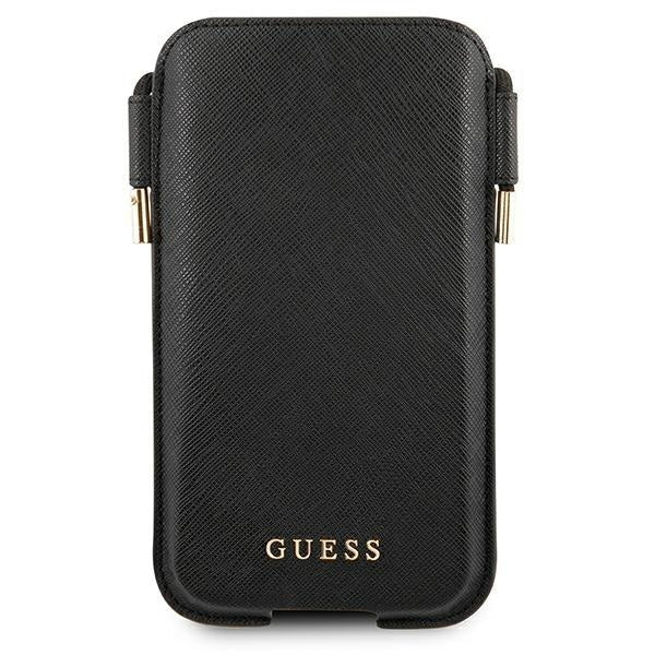Калъф Guess Saffiano за iPhone 12 Pro Max Black