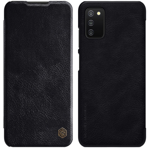 Тефтер Nillkin QIN Leather за Samsung Galaxy A03s Черен