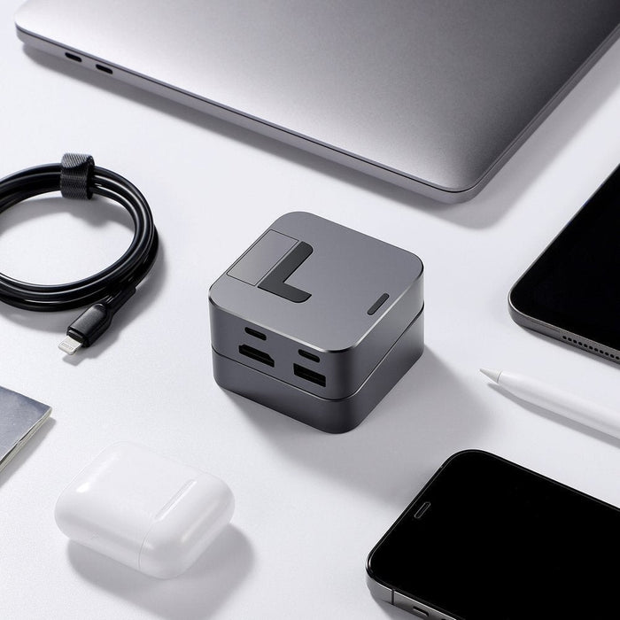 Хъб Joyroom S - H121 USB - C към USB 3.0 RJ45 HDMI