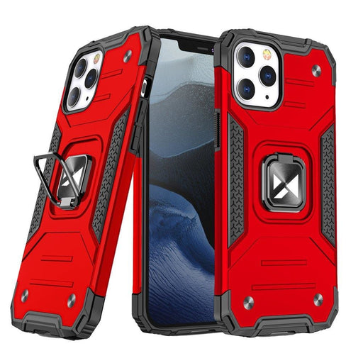 Калъф Wozinsky Ring Armor за iPhone 13 Pro червен