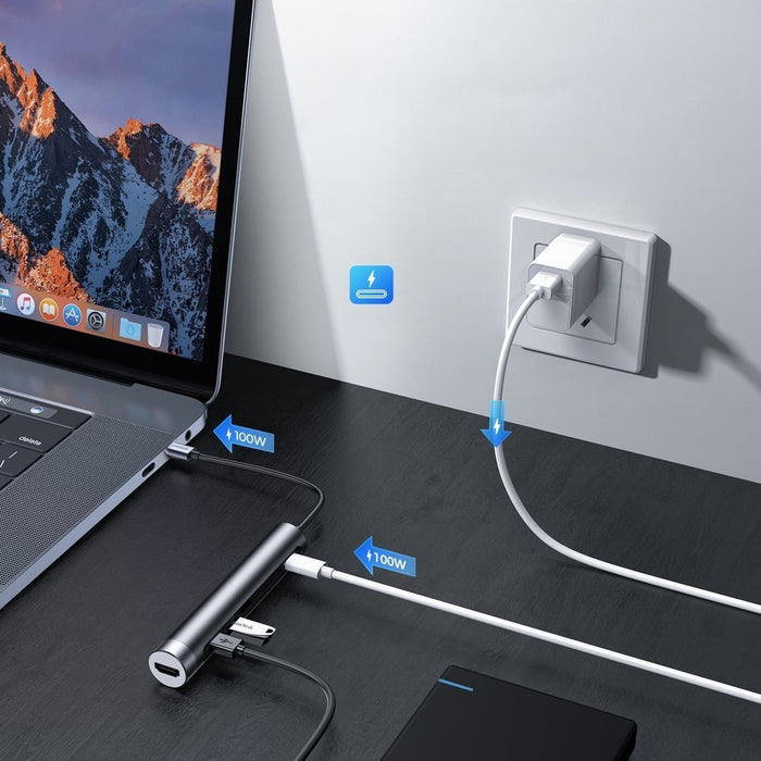 Хъб Joyroom S - H112 7в1 USB - C 3x USB 3.0 HDMI 4K