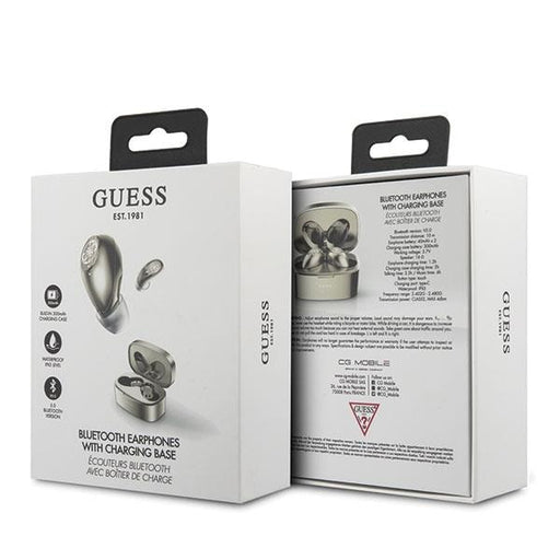 Безжични слушалки Guess GUTWSJL4GGO TWS