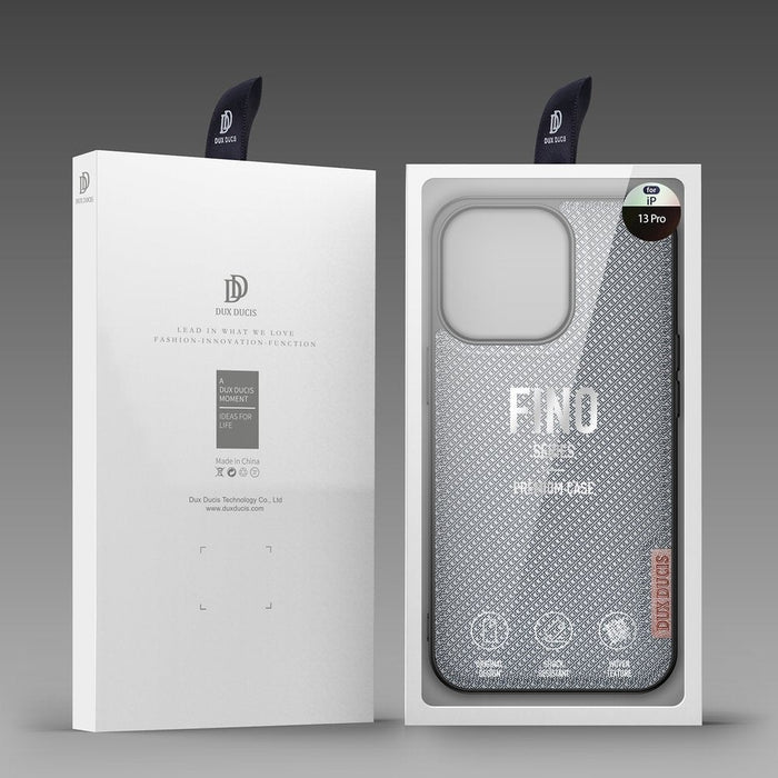 Калъф Dux Ducis Fino за iPhone 13 Pro сив