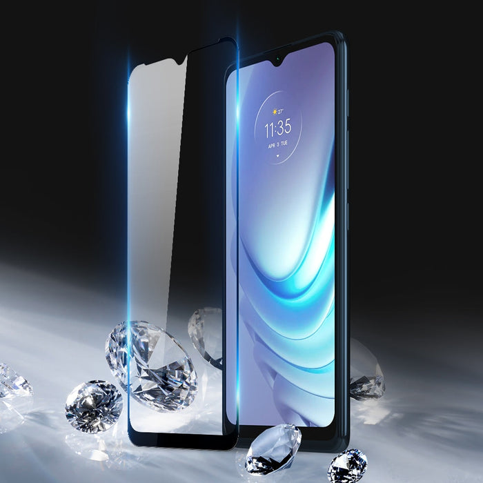 Протектор Dux Ducis 9D Tempered Glass 9H, за Motorola Moto G50, с рамка, прозрачен