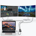Хъб плъг - адаптер от USB Type C