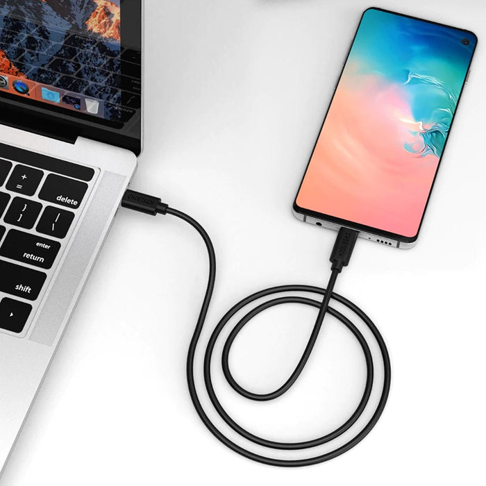 Кабел Choetech CC0002 USB - C към 3A 1m черен