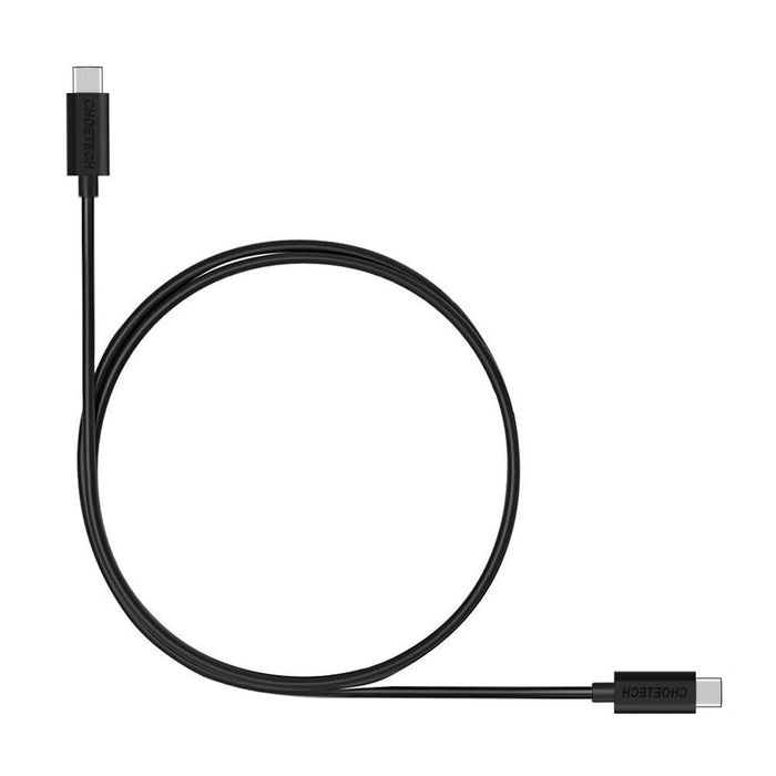 Кабел Choetech CC0003, USB-C към USB-C, 3A, 2m, черен