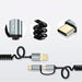 Кабел Choetech XAC - 0012 - 101BK 2в1 USB към USB