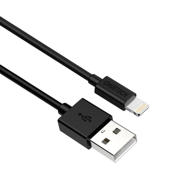 Кабел Choetech IP0026, MFI, USB към Lightning, 1.2m, бял
