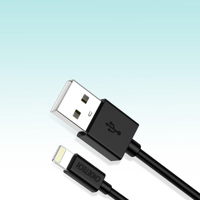 Кабел Choetech IP0026 MFI USB към Lightning 1.2m бял