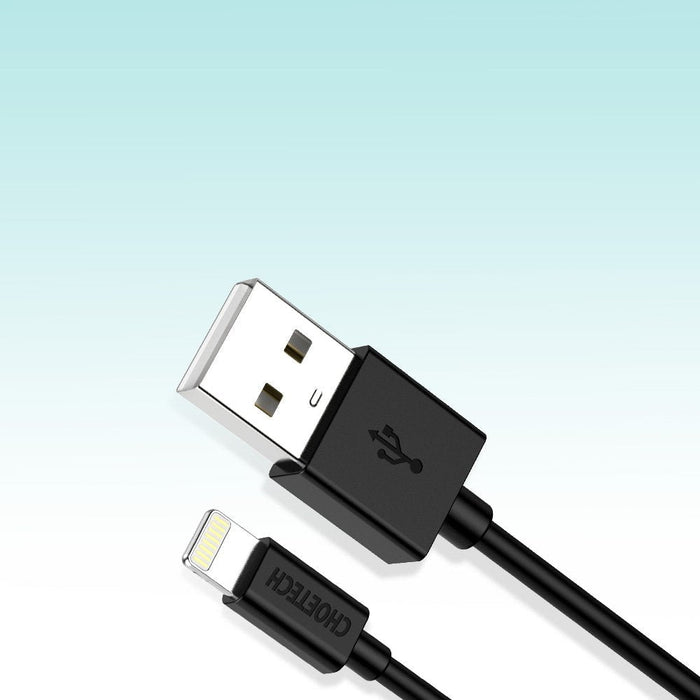 Кабел Choetech IP0026, MFI, USB към Lightning, 1.2m, бял