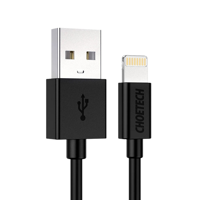 Кабел Choetech IP0026, MFI, USB към Lightning, 1.2m, бял