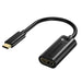 Адаптер Choetech H04 4K USB - C мъжки - HDMI женски Черен