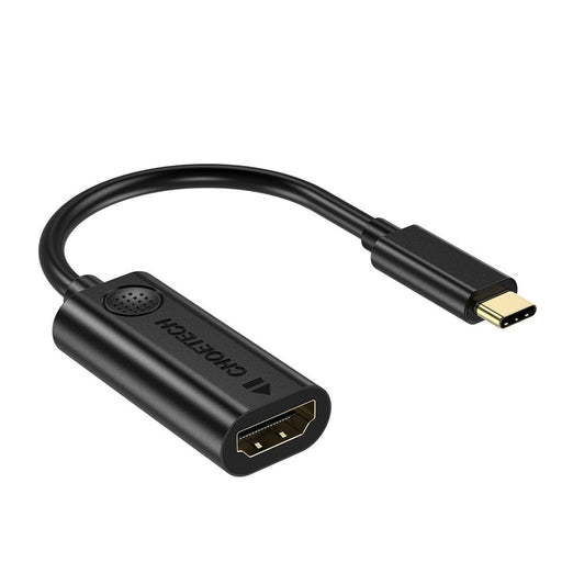 Адаптер Choetech H04 4K USB - C мъжки - HDMI женски Черен