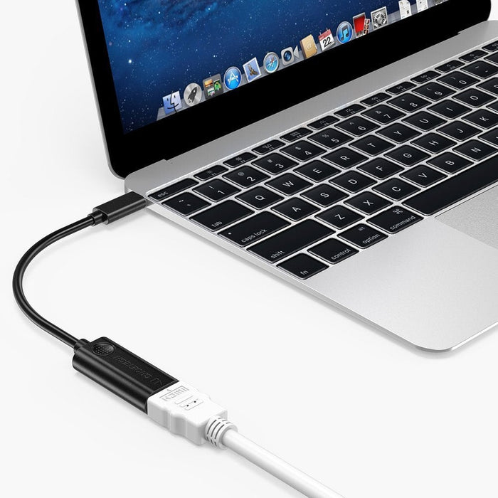 Адаптер Choetech H04, 4K, USB-C мъжки - HDMI женски, Черен
