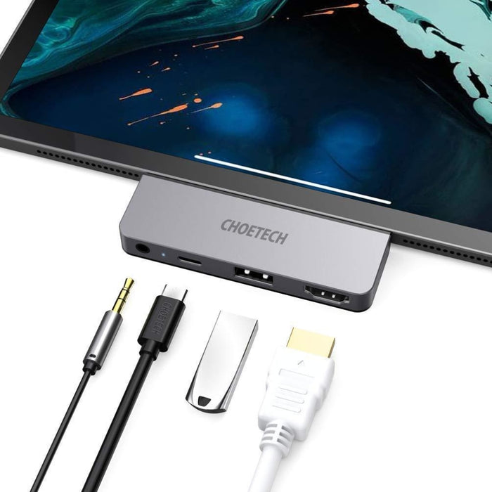 Хъб Choetech M13 USB - C - 1x HDMI USB 2.0 PD 60W жак