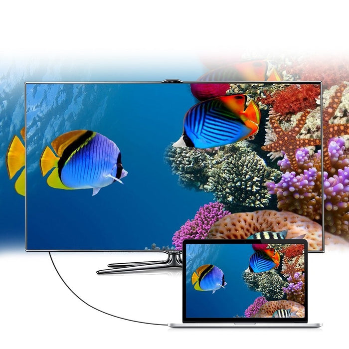 Кабел Choetech XCP-1801, USB-C - Displayport, 1.8 м, Черен