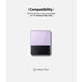 Калъф Ringke Slim за Samsung Galaxy Z Flip 3 Clear