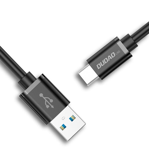 Кабел Dudao USB към USB - C Super Fast Charge 1m Черен