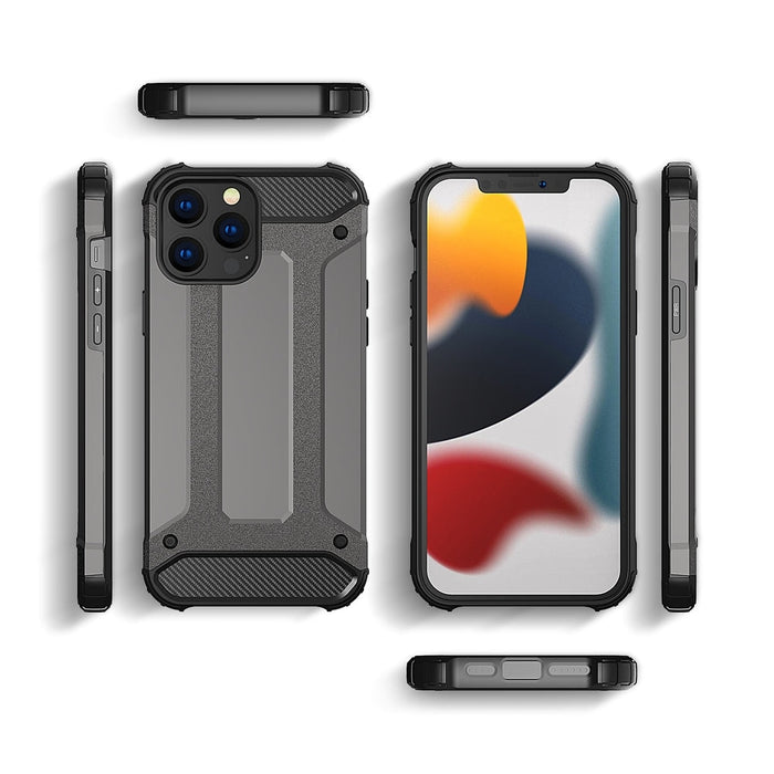 Калъф Hybrid Armor за iPhone 13 Pro Max черен