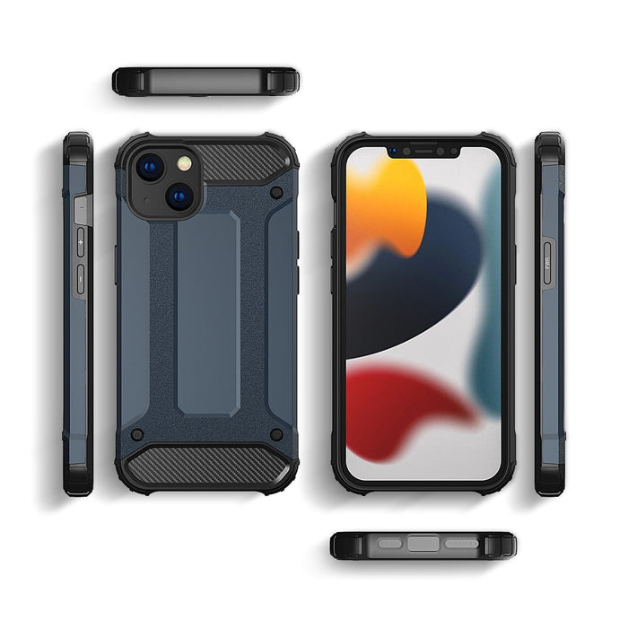 Калъф Hybrid Armor за iPhone 13 син