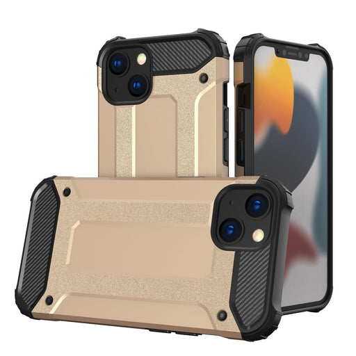 Калъф Hybrid Armor за iPhone 13 златист