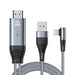 Хъб Joyroom SY - 35L1 USB - C към HDMI 4K@60Hz сив