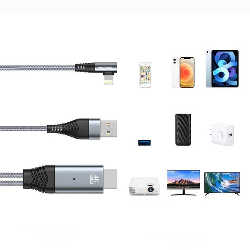 Хъб Joyroom SY - 35L1 USB - C към HDMI 4K@60Hz сив