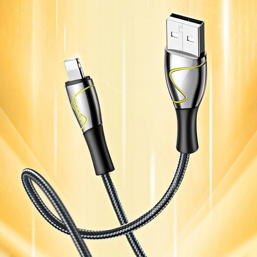 Кабел Joyroom S - 1230K6 Mermaid USB към USB - C 3A 2m черен