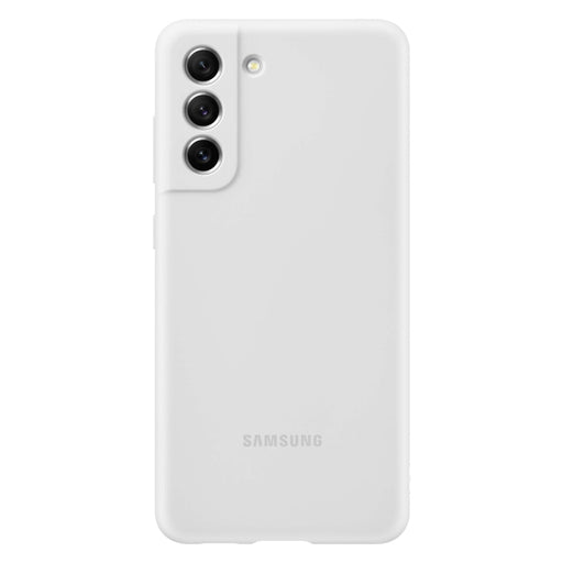 Калъф Samsung Silicone Cover за Galaxy S21 FE (G990) Бял