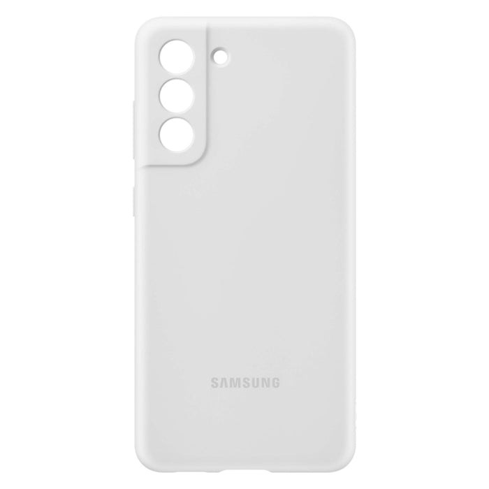 Калъф Samsung Silicone Cover за Galaxy S21 FE (G990) Бял