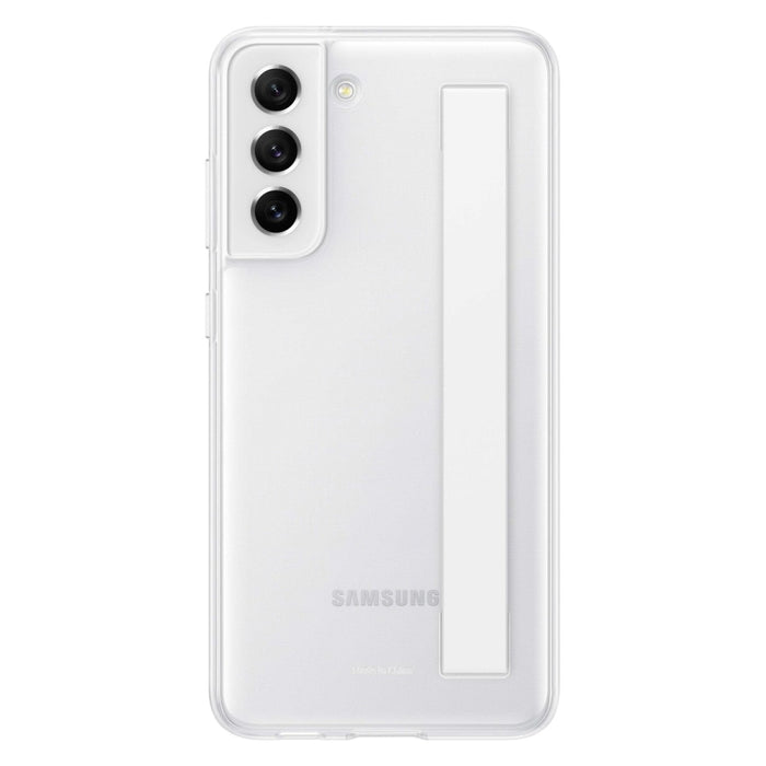 Калъф Samsung Clear Strap Cover за Galaxy S21 FE 5G White