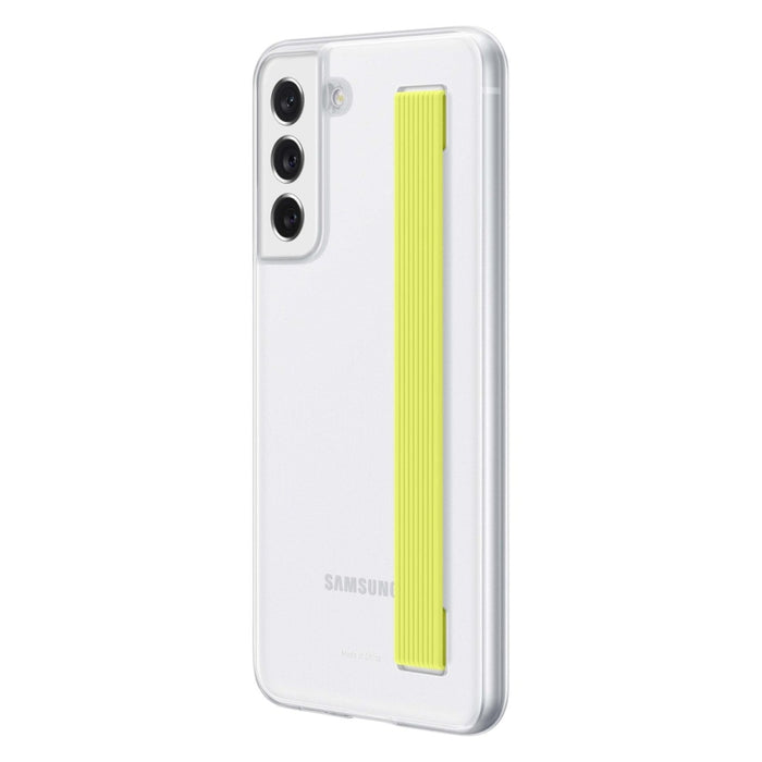 Калъф Samsung Clear Strap Cover за Galaxy S21 FE 5G White