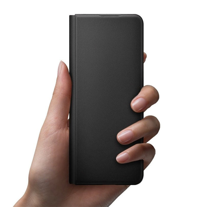 Калъф Samsung Leather Flip Cover за Galaxy Z Fold3 Black