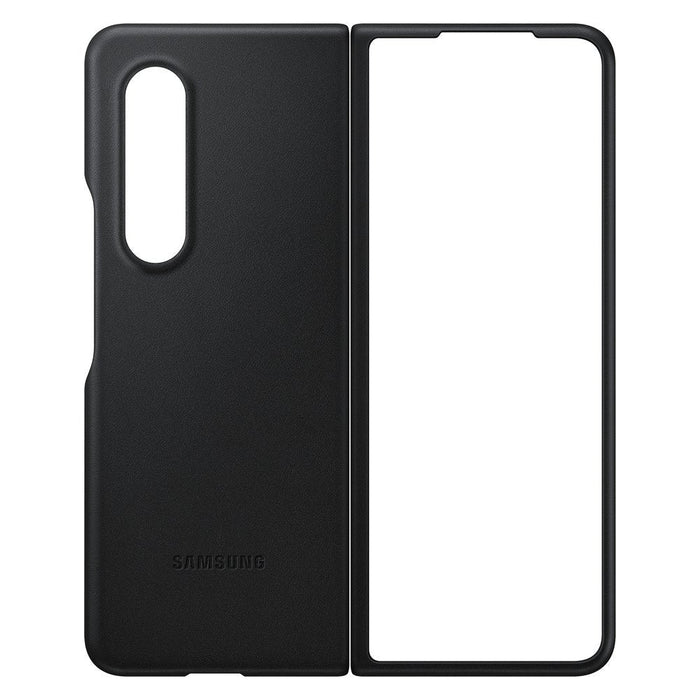 Калъф Samsung Leather Cover за Galaxy Z Fold3 Black