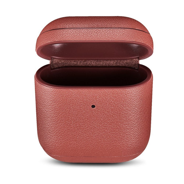 Калъф iCarer Leather Nappa IAP044 - RD за AirPods 2