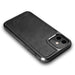 Калъф iCarer Leather Oil Wax ALI1204 - BK за iPhone