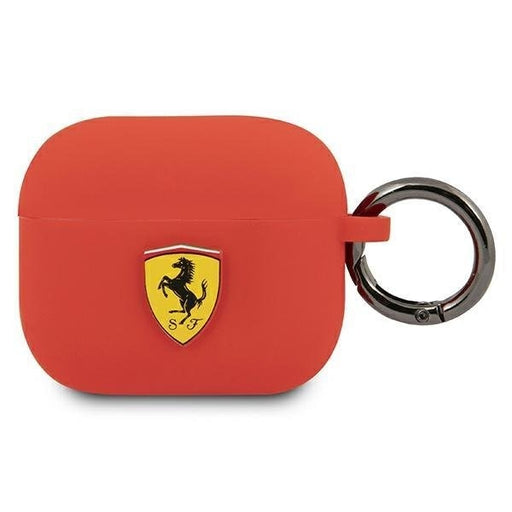 Калъф Ferrari FEA3SILRE Silicone за AirPods 3 червен