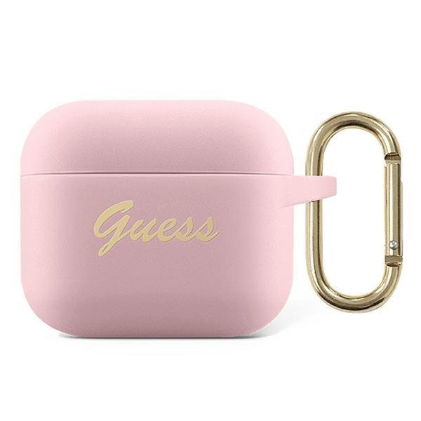 Калъф Guess GUA3SSSI Vintage Script за Apple AirPods