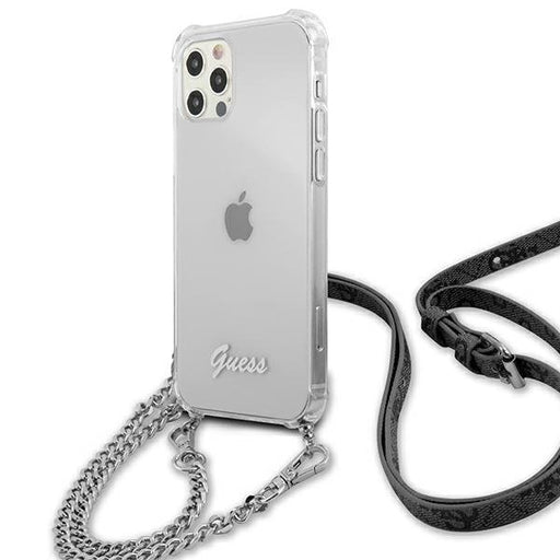 Калъф Guess 4G Chain за Apple iPhone 12 Pro Max Cu