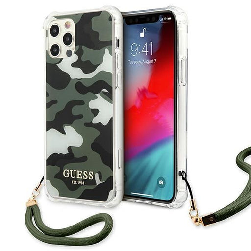 Калъф за телефон Guess GUHCP12LKSARKA Camo