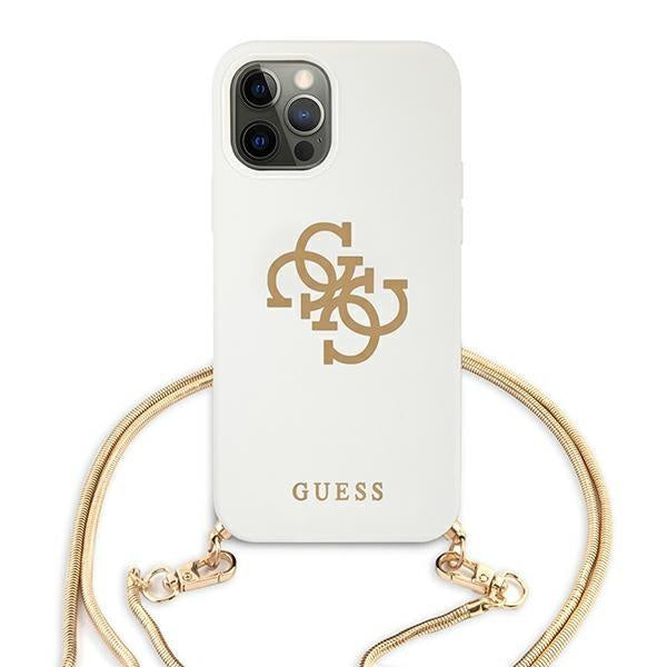 Калъф за телефон Guess GUHCP12LLSC4GWH 4G