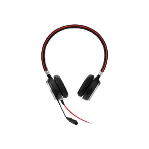 Слушалки JABRA EVOLVE 40 MS, 20 - 20000Hz, 1.2m, USB, 3.5mm
