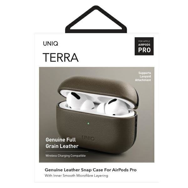 Калъф UNIQ Terra Apple Genuine Leather за AirPods