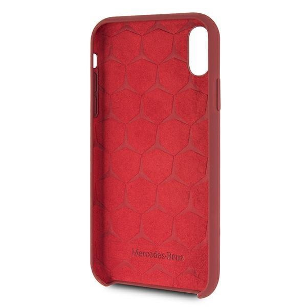 Калъф Mercedes MEHCI61SILRE Silicone Line за iPhone