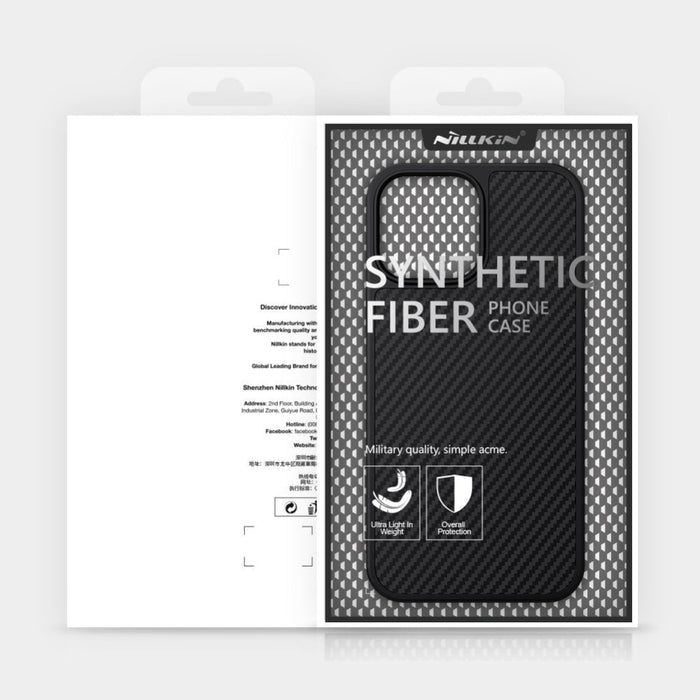 Гръб Nillkin Synthetic Fiber Case за Iphone 13 Pro Черен