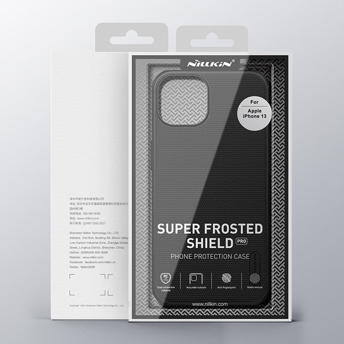 Гръб Nillkin Frosted Shield Pro Magnetic за iPhone 13 Син